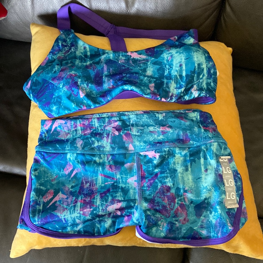 Two piece short set